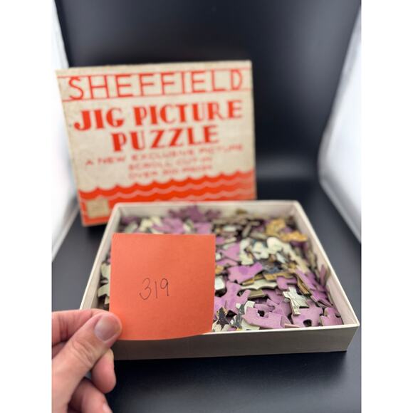 Vintage Sheffield Jig Puzzle - The Old Homestead - Picture 7 of 7